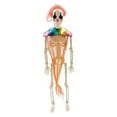 Black and Friday Deal 2024!Small Halloween Skeleton Statues Perfect For