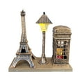 Black and Friday Deal 2024!Tower Light Lamp Night Statue Desktop Street