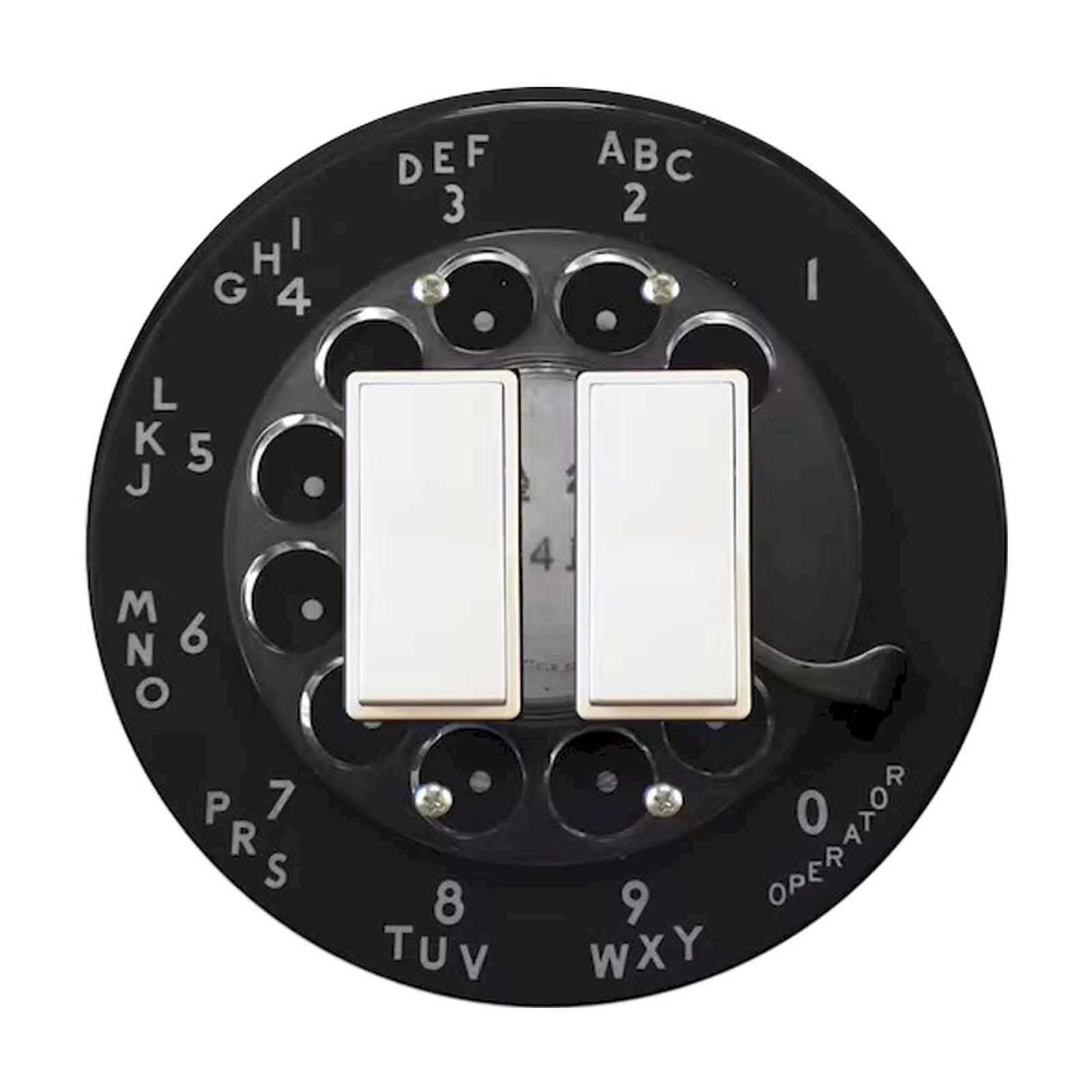 Black and Friday Deal 2024!Vintage Black Telephone Dial Precision Cut