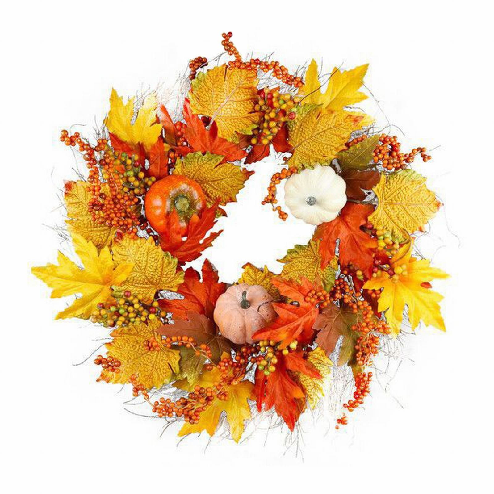 Black and Friday Deal Fall Hanging Plant Artificial Autumn Maple Leaves ...