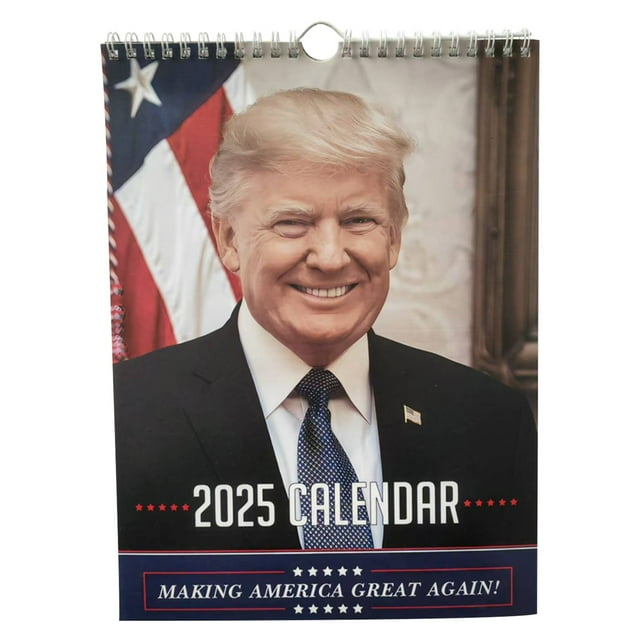 Black and Friday Deal Trumpinator Wall Calendar 2025 A Fun And Unique Border Calendar That Will
