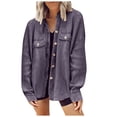 thumbnail image 1 of Black and Friday Deals 2023 Lindreshi Blazers for Women Business Casual Women's Fashion Color Cardigan Outwear Suit Coat Long Sleeve Coat, 1 of 6