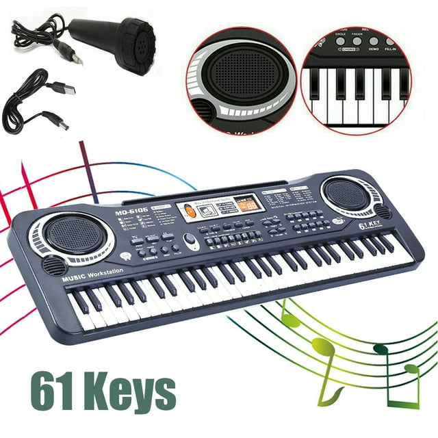 Black and Friday Deals 2023 Toys 61 Keys Electronic Music Keyboard Kid