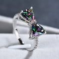 Black and Friday Deals 2024 2packs Rings,Butterfly Diamond Rings