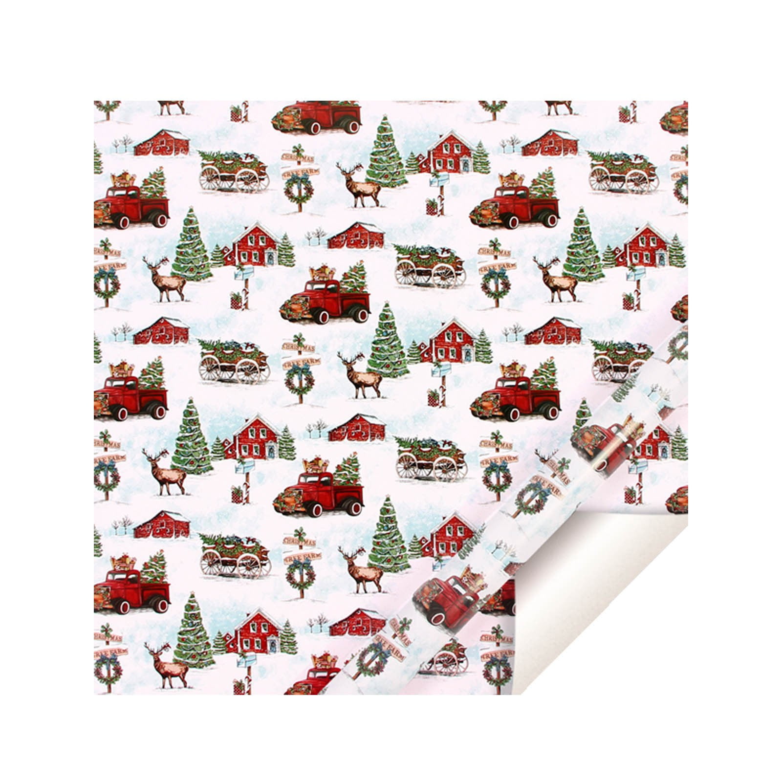 Black and Friday Deals 2024 CAKVIICA 2024 Christmas Wrapping Paper