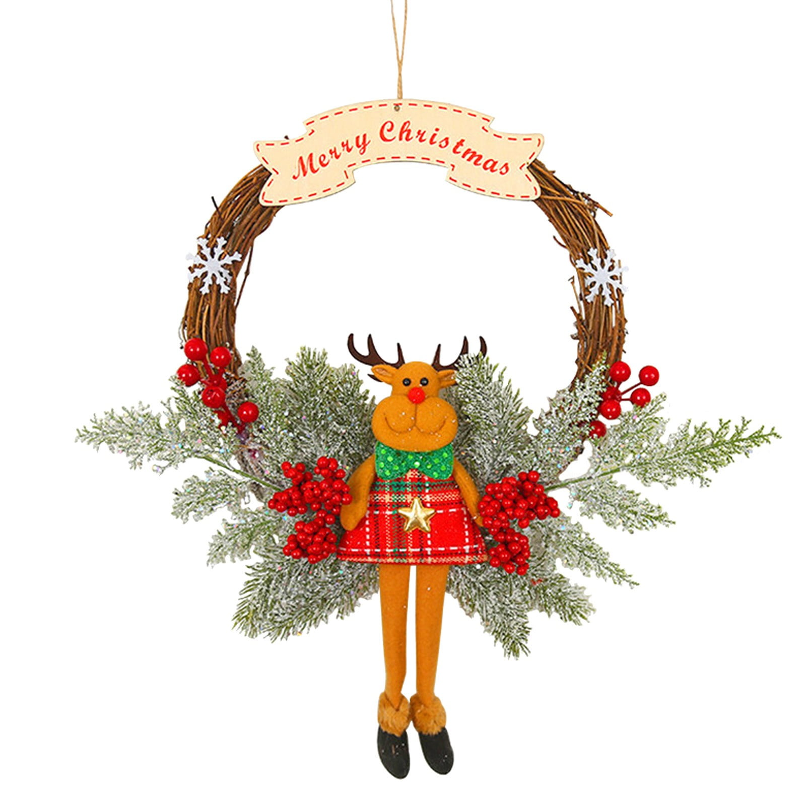 Black and Friday Deals 2024 CAKVIICA Christmas Decorations Garland