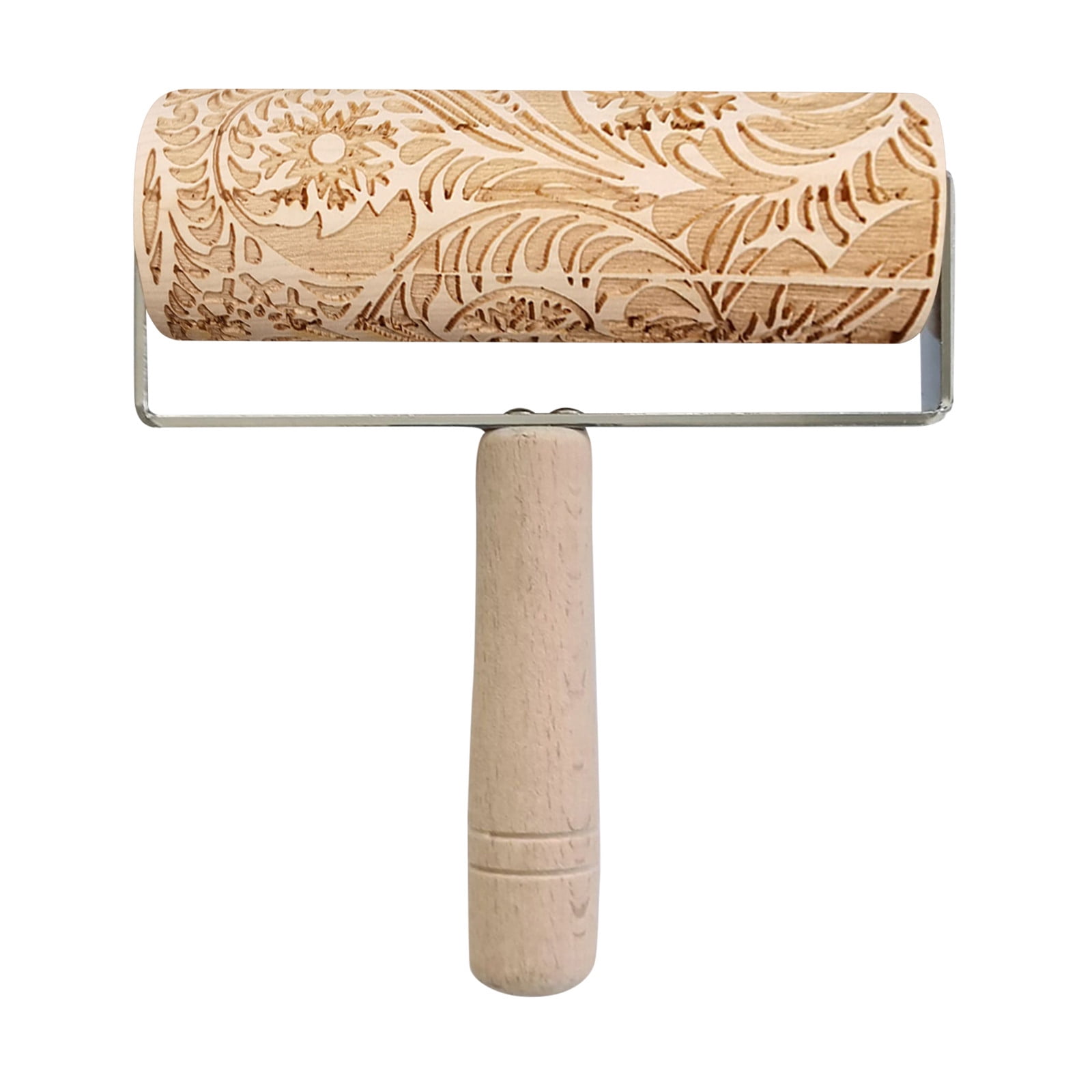 Black and Friday Deals 2024 CAKVIICA Kitchen Wood Rolling Pin Engraved