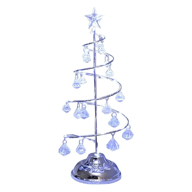 Black and Friday Deals 2024 CAKVIICA LED Christmas Tree Lights, Silver