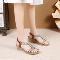 Black and Friday Deals 2024 Clearance Fashion Diamond Sandals Thick