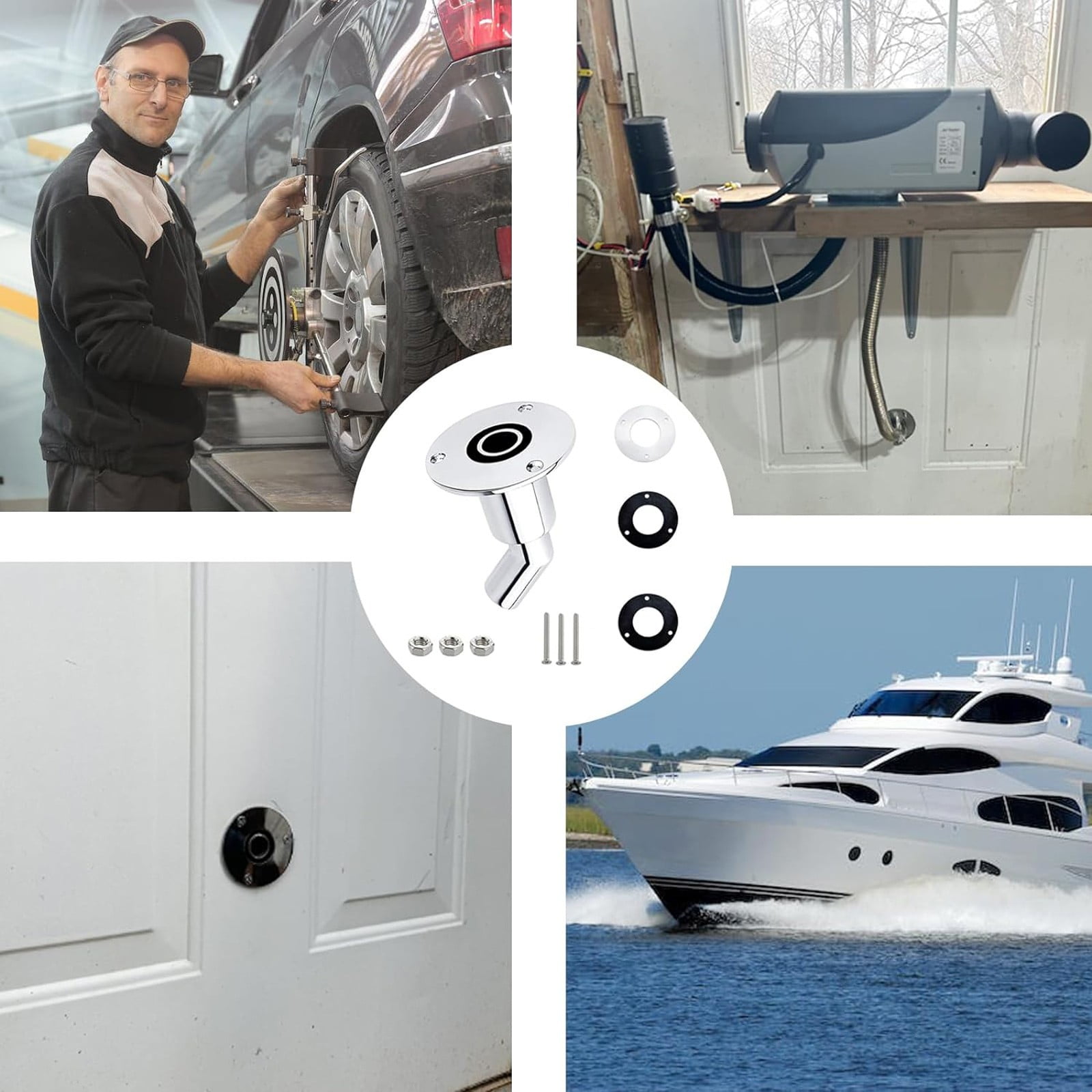 Black and Friday Deals 2024 Clearance Stainless Steel Straight Thruhull