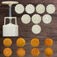 Black and Friday Deals 2024 Clearance Under 10 Molds Flower Mooncake