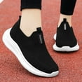 Black and Friday Deals 2024 Clearance Womens Slip On Shoes Work Non