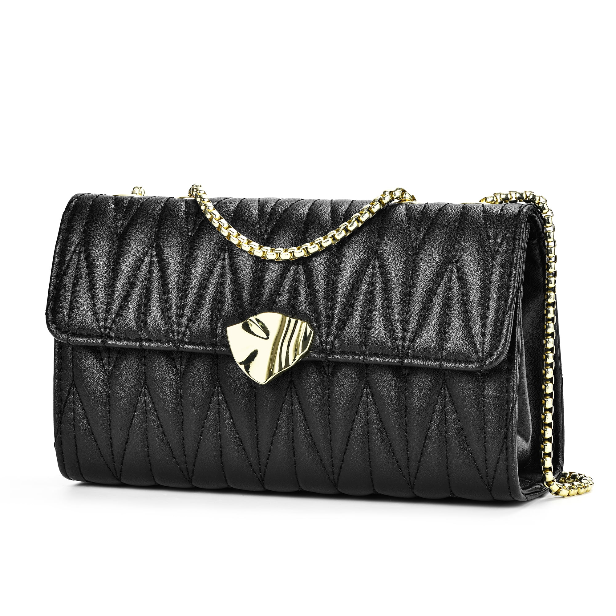 Black and Friday Deals Fashion Crossbody Bags for Women, Gold Leaf