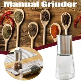 Cute Mushroom Shape Manual Grinding Pepper Salt Mills Grinder
