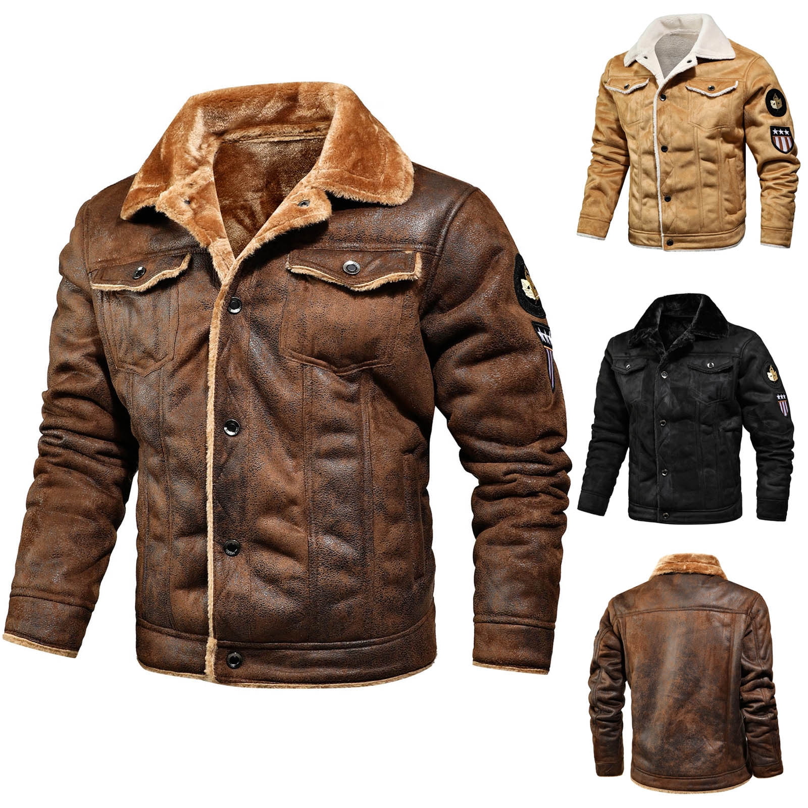 Black and Friday Deals Timegard Hoodies for Men Fleece Lined Jacket