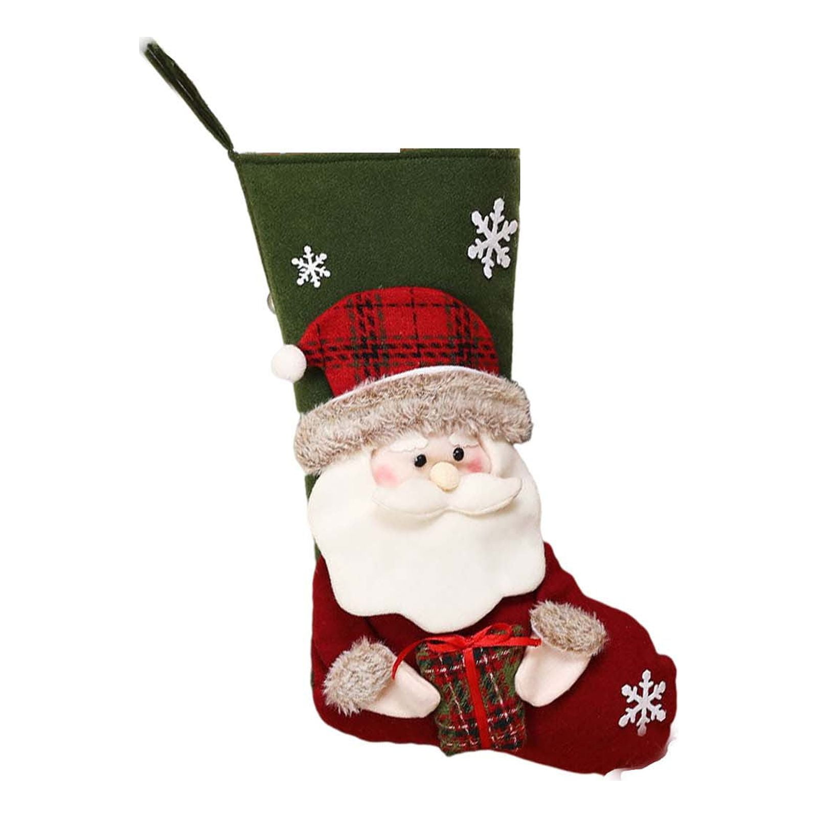 Black and Friday Deals! VWRXBZ Christmas Large Stockings Plaid with