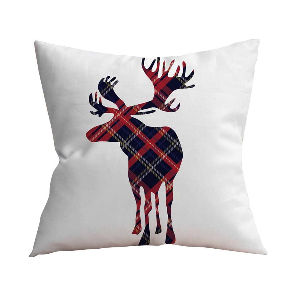 Black and Friday Deals Zeceouar New Christmas Throw Pillow Cushion