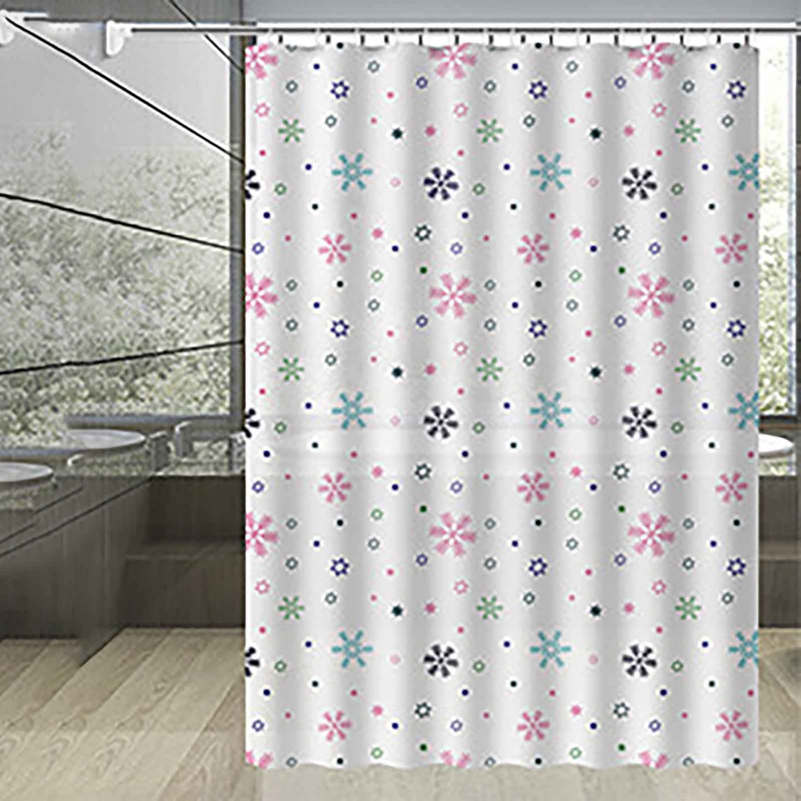 Black and Friday Deals! lulshou Shower Curtain Bathroom Curtain