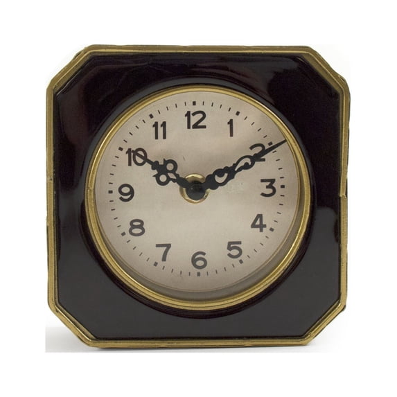 Black and Gold Clock