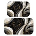 thumbnail image 1 of Black and Gold Marble Pattern Bath Mat Set Of 2,Non-Slip Rug for Bathroom,Kitchen,Bedroom,Entrance, 30x17 and 23.5x15.7 Inches, 1 of 5