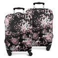 thumbnail image 1 of Black and Pink Of Leopard Print Luggage Cover Fashion Suitcase Cover Baggage Covers Fit 25-28 Inch Luggage (Go Travel), 1 of 5
