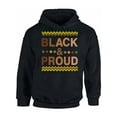 thumbnail image 1 of Black and Proud Sweater for Men Women Hoodie Black Pride Outfits Black History Month Clothes, 1 of 3