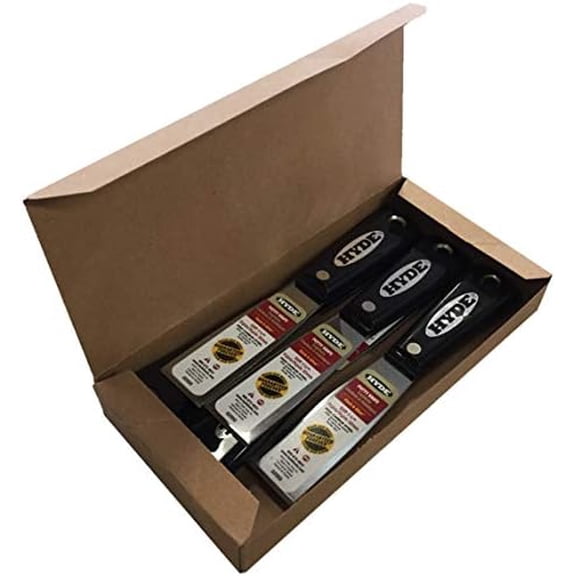 Black and Silver 02050 1-1/4 inch Putty Stiff Knife, Pack of 5 (1 1/4 inch)$$Tools & Hardware Other