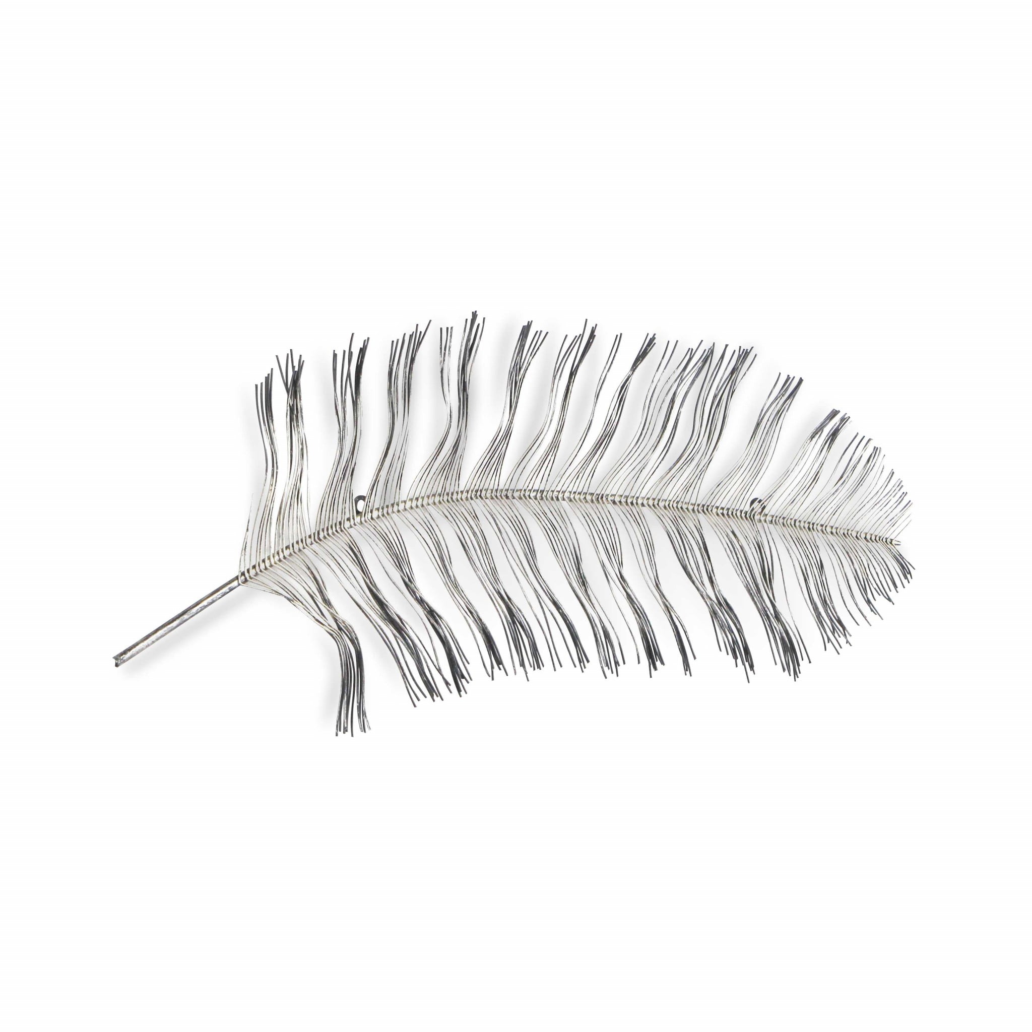 Black And Silver Metal Peacock Feather Wall Decor Black And Silver Metal Peacock Feather Wall Decor