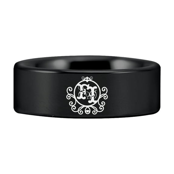 Friends of Irony Logo Tungsten Carbide Ring