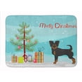 thumbnail image 1 of Black and Tan Chion Christmas Tree Machine Washable Memory Foam Mat, 1 of 4