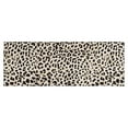 thumbnail image 1 of Black and Tan Leopard Print Kitchen Rug Mat,Kitchen Runner Rugs Non Skid Washable,Decorative Kitchen Floor Mats for Kitchen,Sink,Laundry,17"X47", 1 of 5