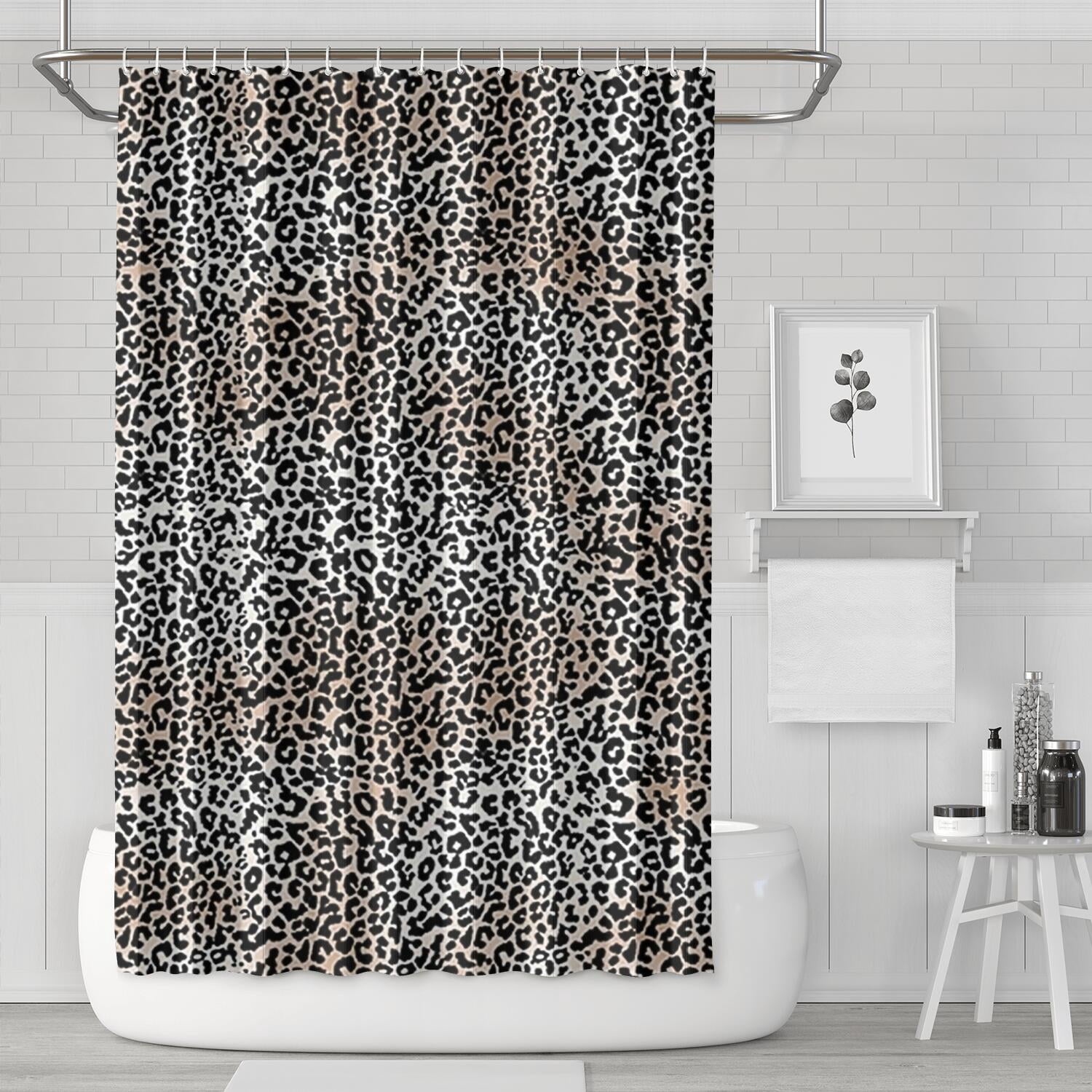 Leopard Print Shower Curtain