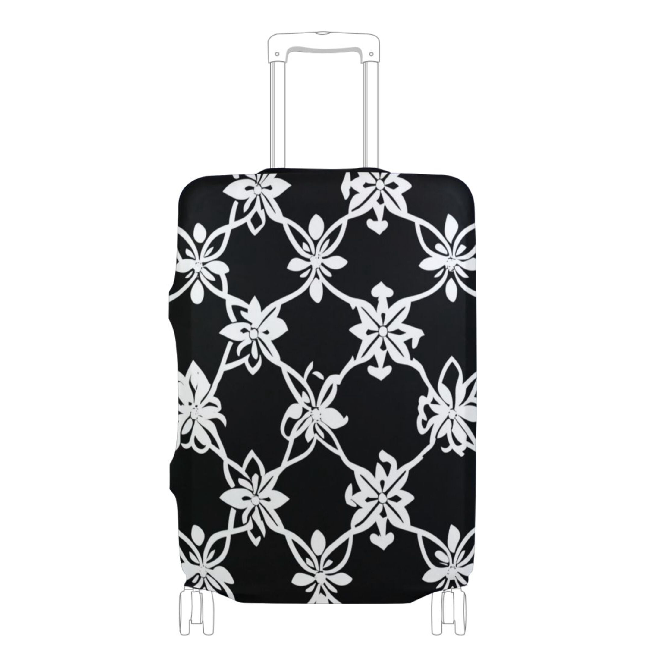 New York Print Pattern Luggage Cover Protector