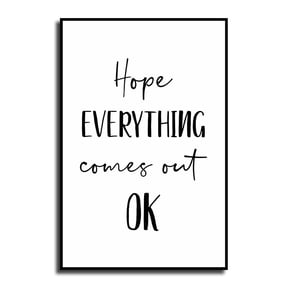 Black and White Bathroom Poster Funny Bathroom Quote Wall Art Cute Canvas Print Wall Decor Minimalist Toilet WC Artwork