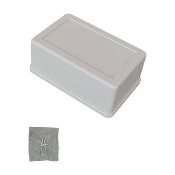 Black and White Color Option Plastic Housing Junction Box Available in Various Size for Flexible Applications