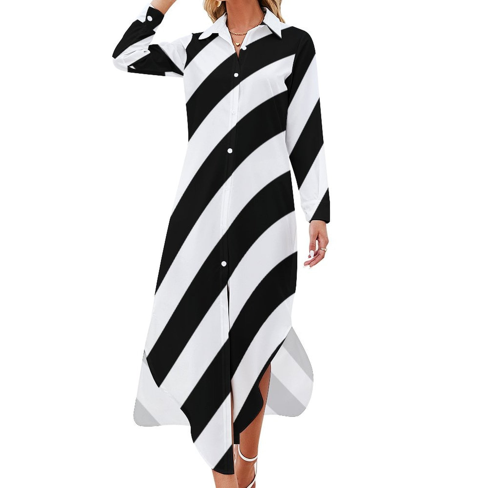 long sleeve pencil skirt dress Black Long puffy sleeve with drappes midi pencil skirt dress- Livia L / Camel