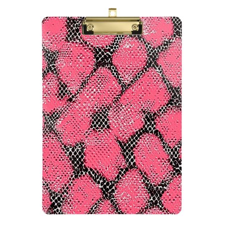 Black and White Diamonds Acrylic Clipboards A4 Standard Size Clipboard 12.5" X 9" Clip Board for Office School Teacher Women Men