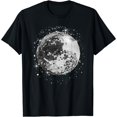 thumbnail image 1 of Black and White Disco Ball Club Retro T-Shirt, 1 of 6