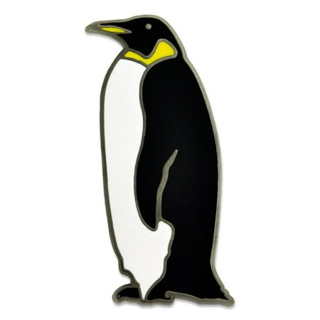 Black and White Emperor Penguin Wild Animal Trendy Enamel Lapel Pin