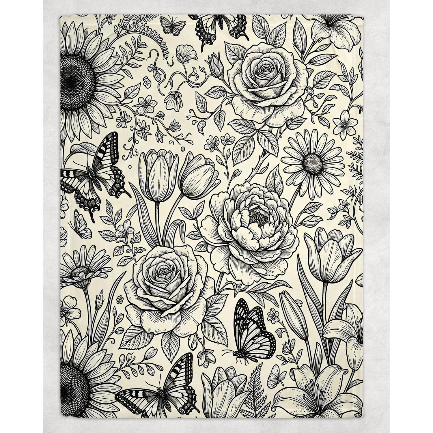Black And White Coloring Pages — Detail 4 Black And White Coloring Pages — Detail 4