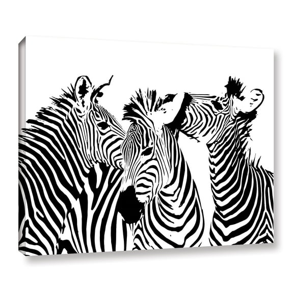 Black and White Gallery Wrapped Canvas
