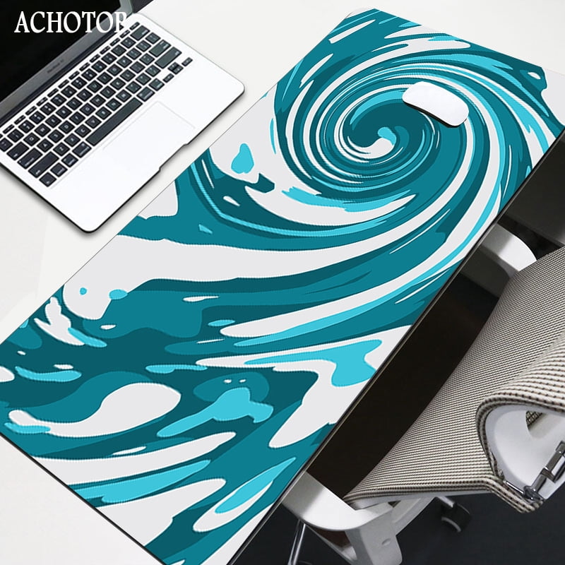 Black and White Gaming Mouse Pad Large XXL Big Mouse Mat Computer DIY ...
