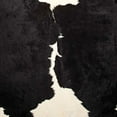 thumbnail image 1 of Black and White Genuine Cowhide Area Rug, 1 of 2