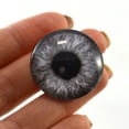 thumbnail image 1 of Black and White Gray Steampunk Glass Eyes, 1 of 3