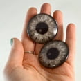 thumbnail image 1 of Black and White Gray Steampunk Glass Eyes, 1 of 3