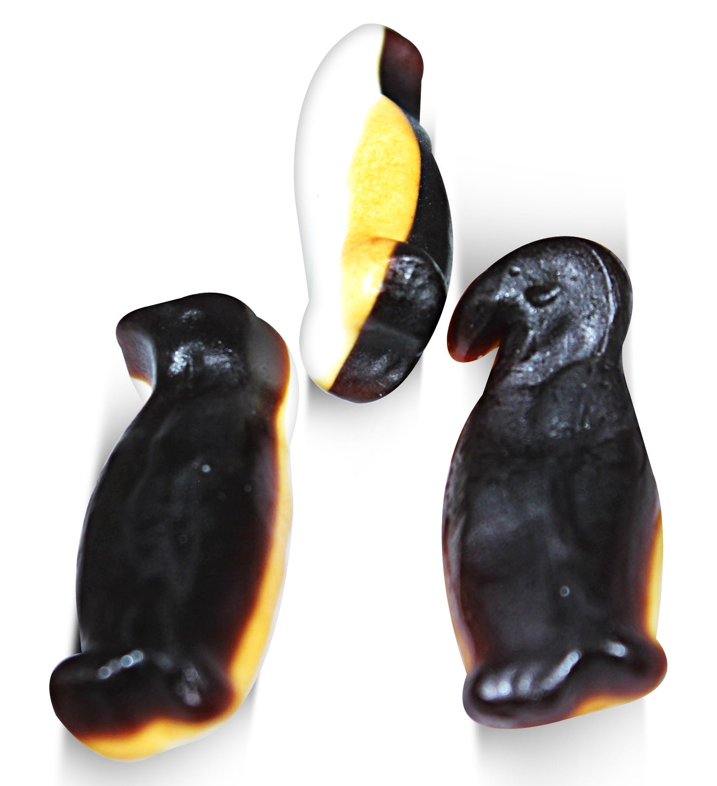 Black and White Italian Licorice Penguins Bulk (2 Lbs)