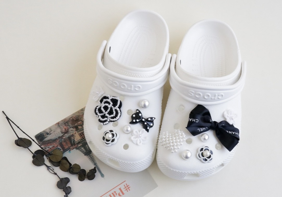 Black and White Jibbitz