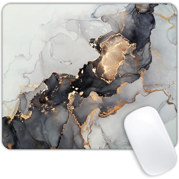 Black and White Marble Mouse pad Customized Mousepad Non-Slip Rubber Base Mouse Pads for Computers Laptop Office Desk Accessories Mouse pad