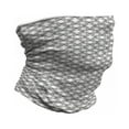 thumbnail image 1 of Black and White Neck Gaiter, Monochrome Line, Unisex, Black and White, by Ambesonne, 1 of 3