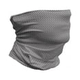 thumbnail image 1 of Black and White Neck Gaiter, Rectangles Tile, Unisex, Black and White, by Ambesonne, 1 of 3